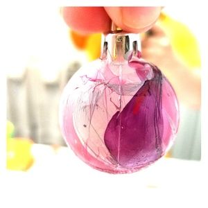 Swirled Nail Polish Art Ornament
